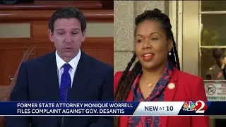 Suspended State Attorney Monique Worrell files complaint against Gov. Ron DeSantis