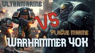 Warhammer 40K AMV - Ultramarine vs Plague Marine (Council of Erdan Production)