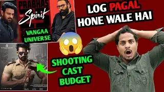 Spirit Movie Prabhas Shocking Update | Spirit Movie Budget Cast Shooting Update #spiritprabhas 