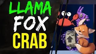 Fortnite Battle Royale LLAMA, FOX, & CRAB LOCATIONS - WEEK 1 BATTLE PASS season 3