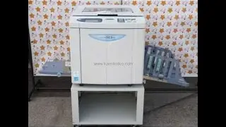[中古]デジタル印刷機(リソグラフ)SD5430 A3対応 RISO(リソー)製 動画確認76500561