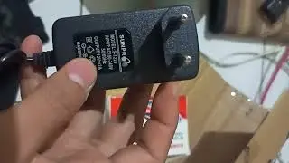 UNBOXING Adaptor Power Supply. AC ke DC 12 Vol, 2 Ampere