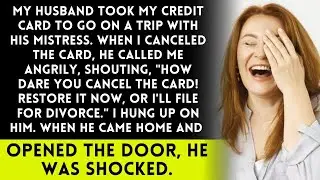 My husband used my credit card for a trip with his lover  After I canceled it, he   Restore now