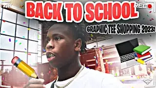 2023 BACK TO SCHOOL GRAPHIC TEE SHOPPING | SENIOR YEAR 🎓