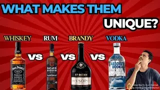 Whiskey vs. Rum vs. Brandy vs. Vodka: Key Differences Explained 🍸🍹
