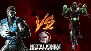 Mortal Kombat Armageddon (PS2) | Modo Versus | Sub-Zero VS  Ermac.