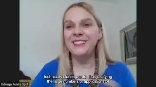 Personal Experiences with Coercive Measures in Psychiatric Treatment, Marina Vidović peer worker