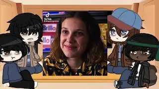 los chicos de stranger things reaccionan al Mileven ^^