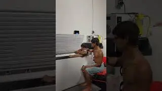 Going into the Ice Bath #icebath #twinbrothers #twins #twinning #chill #staychill