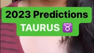 TAURUS : Apr 20 - May 20 #2023 #nye #newyear2023 #sunsign #zodiac #horoscope #astrology #videos