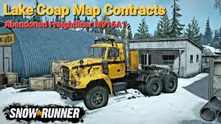 SnowRunner: Lake Coap Map Contracts - Abandoned Freightliner M916A1