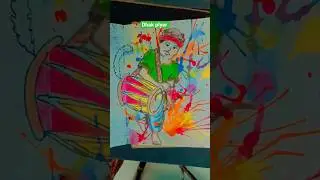 Drawing a Traditional Dhol Player 🥁 | Indian Folk Art Pencil Sketch ✏️ #dholplayer #dhol #drawing