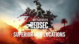 6 SUPERIOR GUN LOCATIONS in BattleField Redsec 