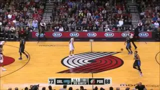 Nicolas Batum TRIPLE DOUBLE against Orlando (January 8th 2014)