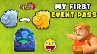 My First Event Pass 🤩🤩🤩 only 129 Rupees in Clash of Clans 