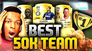 FIFA 16 BEST 50K TEAM - FIFA 16 ULTIMATE TEAM SQUAD BUILDER!