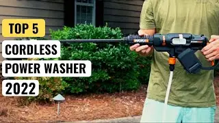 Top 5 Best Cordless Pressure Washer 2022