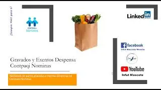 Validación de Gravados y Exentos Despensa Contpaqi Nominas
