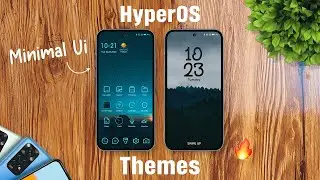 Minimal HyperOS Themes - Control Center & Lockscreen