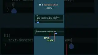Learn css text-decoration property #css #shorts #text #decoration #property