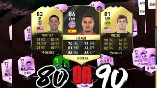 80-90K SQUAD BUILDER FT SIF PULISIC, IF DEMPSEY AND IF THIAGO! | FIFA 17 ULTIMATE TEAM