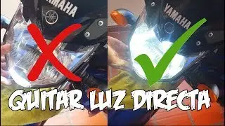 Como quitar la luz directa ala yamaha Fz 2.0