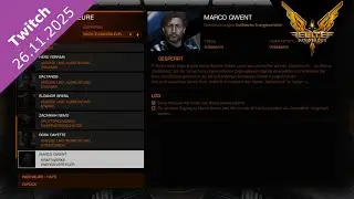 Elite Dangerous (uncut / ger) - 26.11.2025 - Auf der Suche nach Marco Qwent