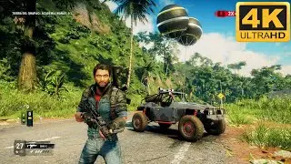 Just Cause 4 (Ps5) 4k Ultra High Graphics Free Roam* Gameplay