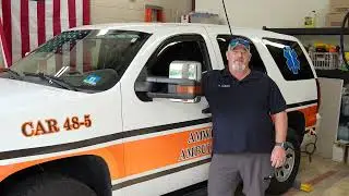 Amwell Valley Ambulance Corps Land Rover Defender Service Award Submission