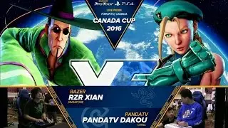 Xian (F.A.N.G.) vs Dakou (Cammy) - Top 32 - Canada Cup 2016