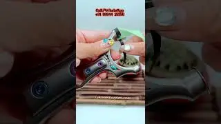Premium Metal Slingshot | Easy Band Change & Solid Grip