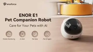 ENOR E1&mdash;Your Pet Is Never Alone, the AI Companion Robot