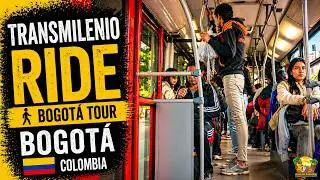 TransMilenio Ride Bogot&aacute; Colombia | 4K Public Transit Experience 🇨🇴