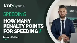 How many penalty points for speeding?