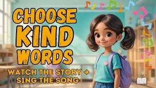 Choose Kind Words 🌟 | Story + Song for Kids