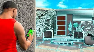 GTA 5 pero LA CASA de FRANKLIN puede TRANSFORMARSE