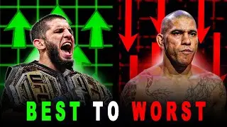 Ranking Every Current UFC Champion From Worst To Best