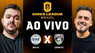 🔴 AO VIVO: G3X X CAPIM FC - 1&ordf; RODADA KINGS CUP BRAZIL