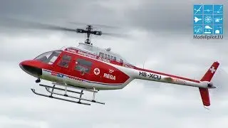 BELL 206A JET RANGER HB-XCU RC SCALE MODEL HELICOPTER BVM BERLIN RAGOW HIMMELFAHRTSFETE