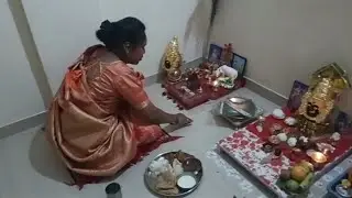 #मार्गशीर्ष शेवटचा गुरुवार # पुरणपोळीचा स्वयंपाक// उद्यापनला रात्रीचे नऊ वाजले 