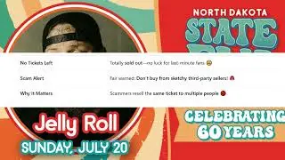 Jelly Roll's ND Fair Show Sold Out Fast