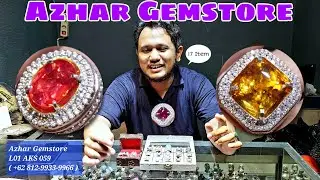 Super Rare Gems Natural padparadscha || @Azhar Gemstore @Pasar Rawa Bening Official @Rawabening TV