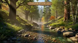 Natural River Water Sounds for Deep Sleep Anxiety Relief and Inner Peace | For Anxiety Relief