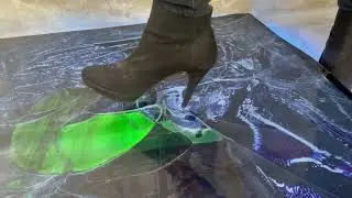 Destroying a 75 Inch Ambilight TV &ndash; Brutal Screen Smash Test