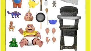 NECA Baby Sinclair figure from Dinosaurs