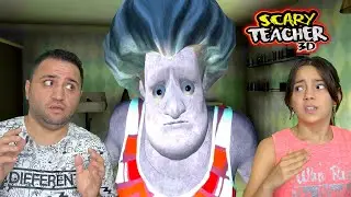 SCARY TEACHER 3D DELİ &Ouml;ĞRETMENİN GİZLİ ODASI HEYKEL OLDU