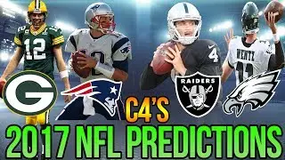 FULL SEASON, SUPER BOWL + MVP PICKS! | FULL NFL PREDICTIONS | 2017 NFL SEASON