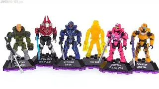 Mega Construx Halo Heroes Series 6 full collection review 20171207