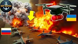 3 Minutes That Shook Russia: Ukrainian Drones Strike Russian Airbase