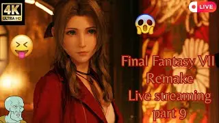 Final Fantasy VII Remake: :Epic Action! LIVE STREAMING | 4K 60FPS #viralgame #gaming#livestream